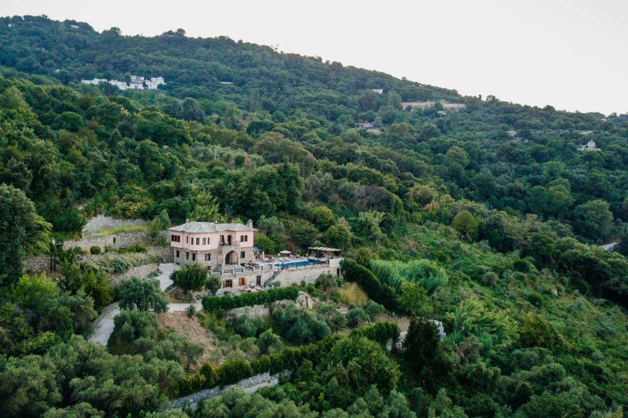 Elysian Luxury Villa Pelion 차가라다 외부 사진