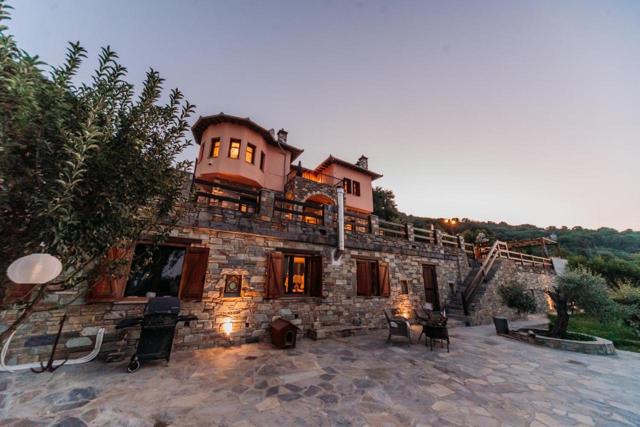 Elysian Luxury Villa Pelion 차가라다 외부 사진