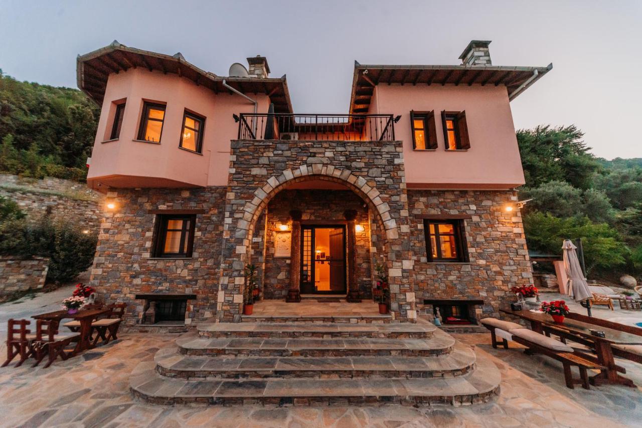 Elysian Luxury Villa Pelion 차가라다 외부 사진