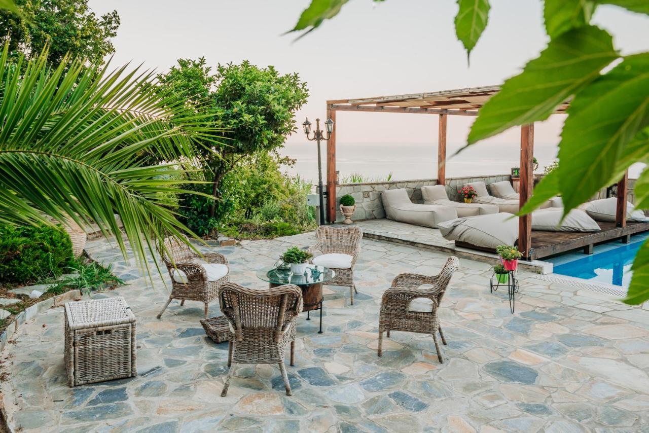 Elysian Luxury Villa Pelion 차가라다 외부 사진